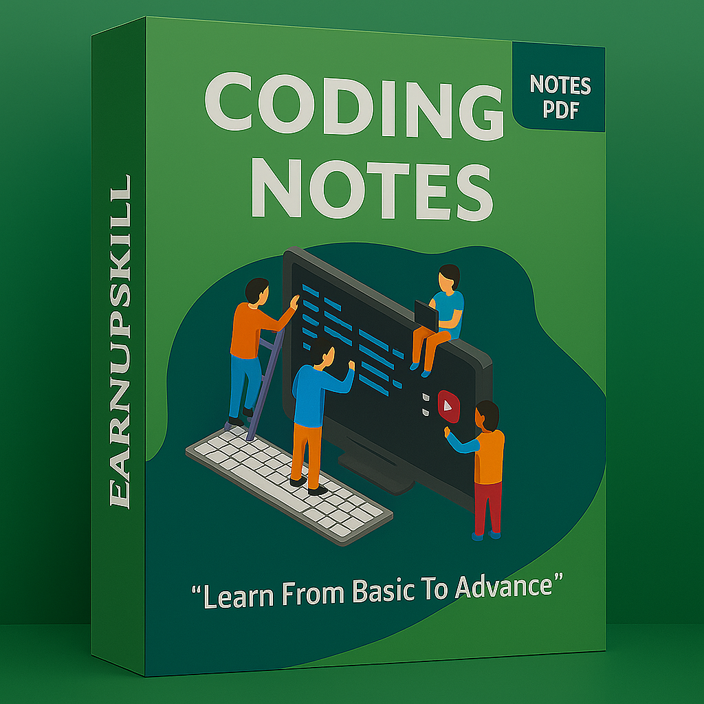 Coding Notes PDF - 99₹